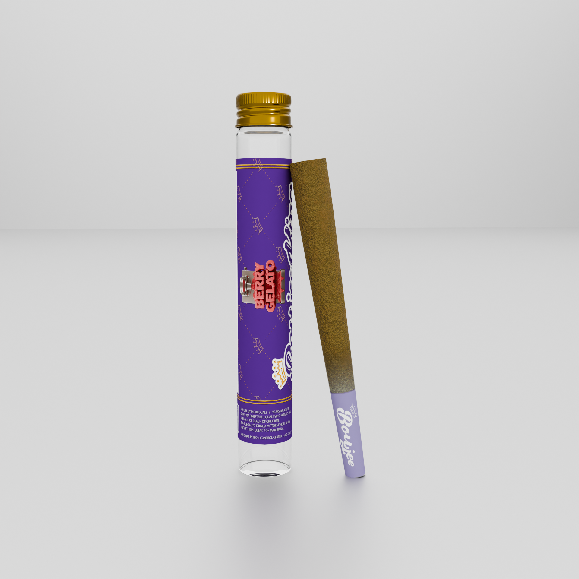 Boujee King 1.5g Pre-Roll - Berry Gelato